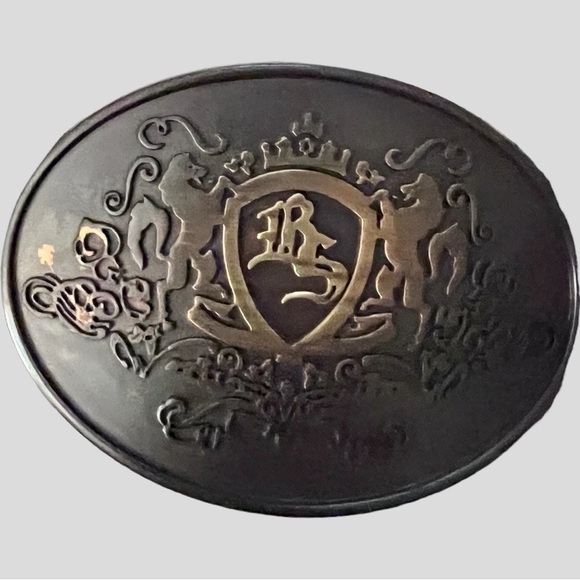 Bs CREST BUCKLE BELT Style #BS300557 Size 32 - Picture 1 of 6